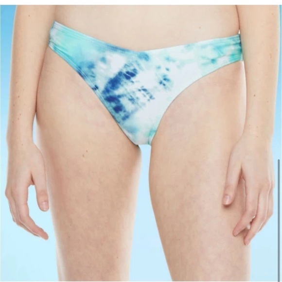 Decree Tie Dye Cheeky Bikini Swimsuit Bottom - Picture 1 of 10
